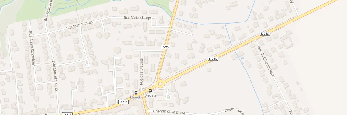 Plan du 2 Rue Jean Gabin à Chevry-Cossigny