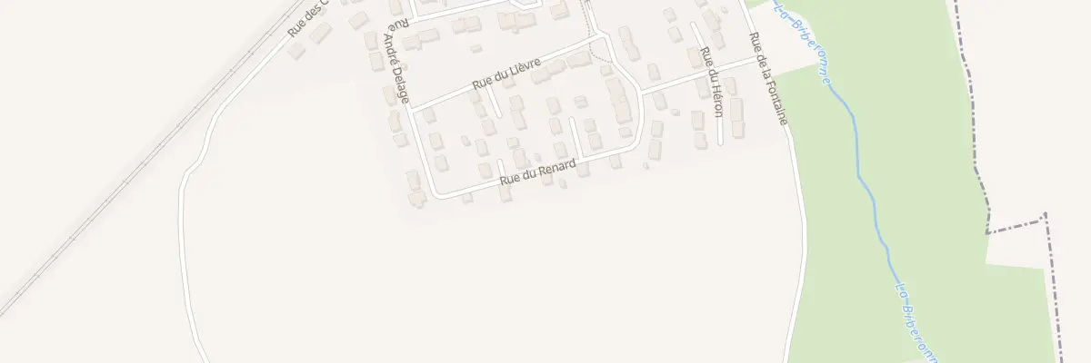 Plan du 6 Rue du Renard à Compans