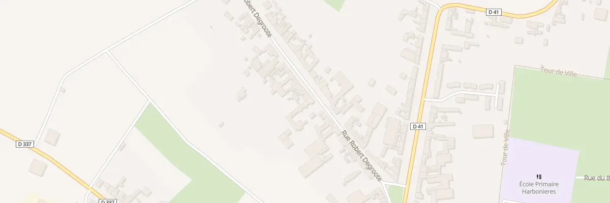 Plan du 37 Rue Robert Degroote à Harbonnières