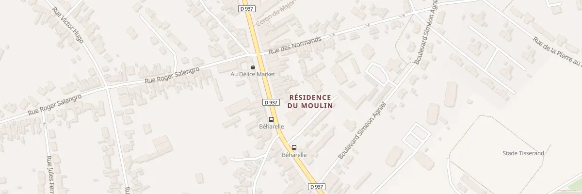Plan du 287B Rue Nationale à Nœux-les-Mines