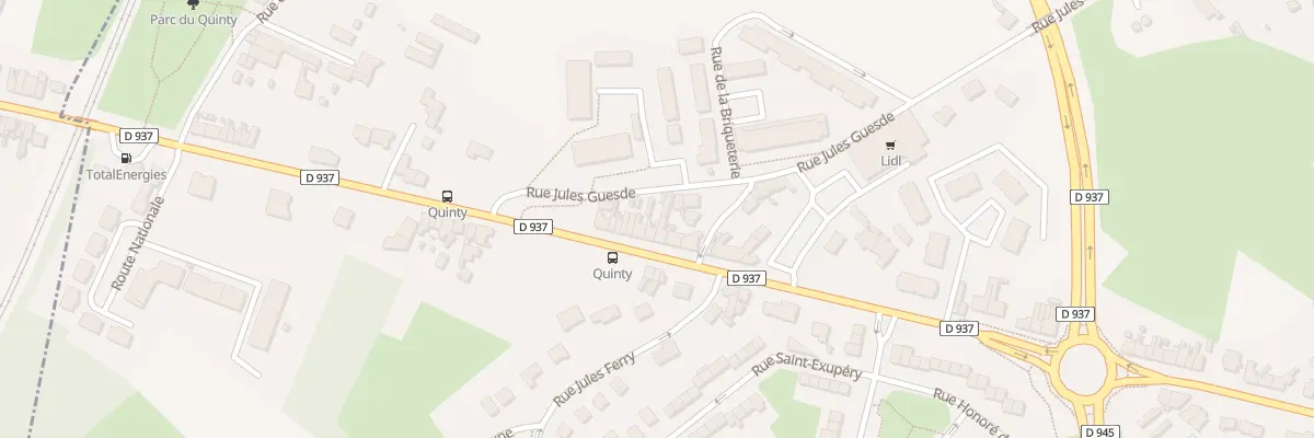 Plan du 206 Rte Nationale à Beuvry
