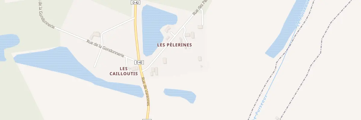Plan du 5055 Les Pelerines à Langesse