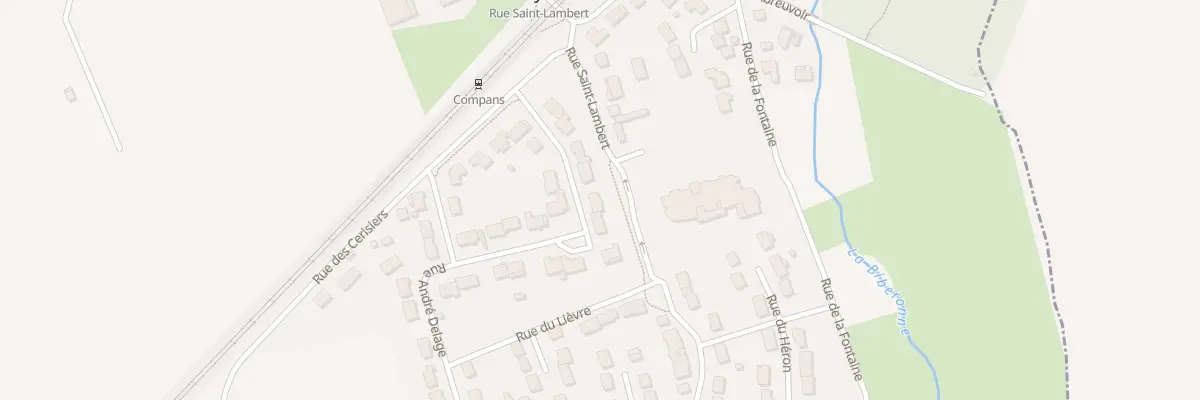 Plan du 10 Rue Lucien Malingre à Compans
