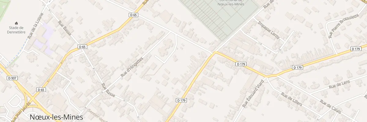 Plan du 45B Rue de Sailly à Nœux-les-Mines