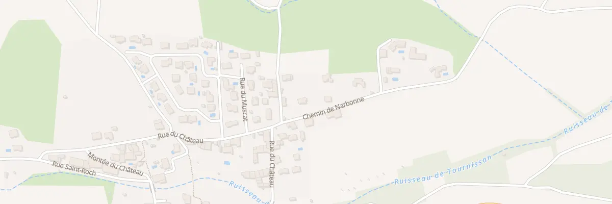 Plan du 1 Che de Narbonne à Tournissan