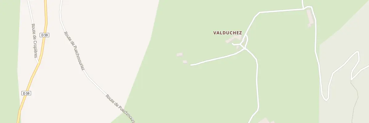 Plan du 5156 Valduchez à Raulhac