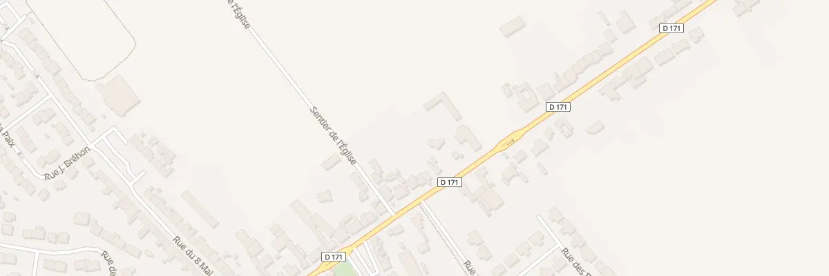 Plan du 95 Rue du 11 Novembre à Essars