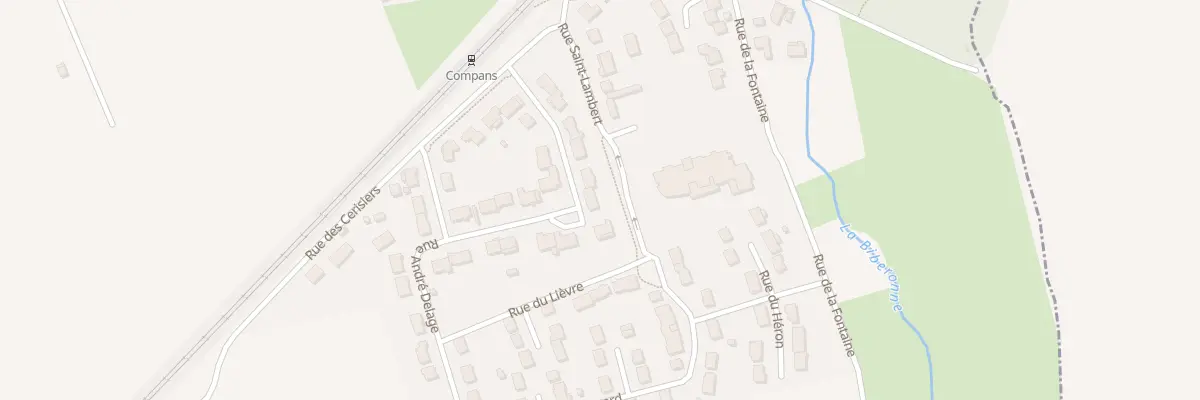 Plan du 12 Rue Lucien Malingre à Compans