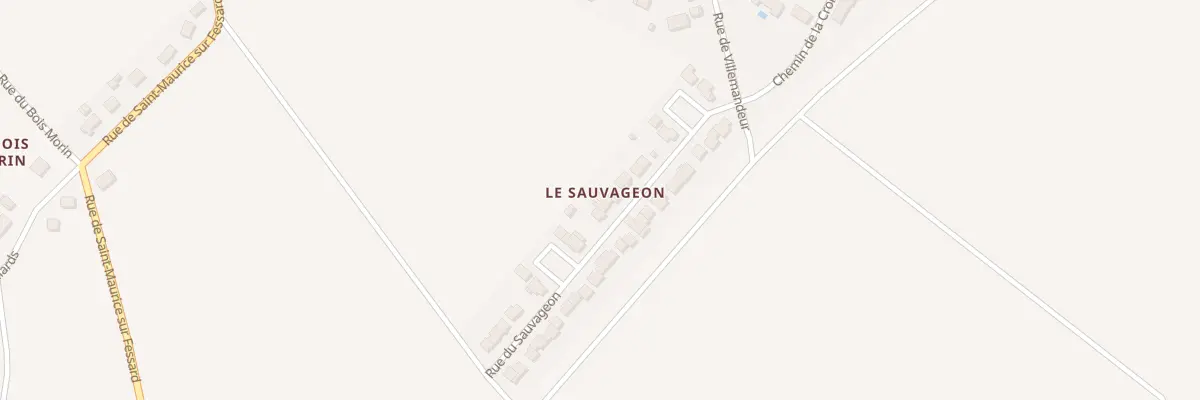 Plan du 136 Rue du Sauvageon à Pannes