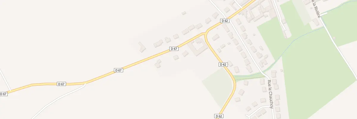 Plan du 5 Rte de Simencourt à Berneville