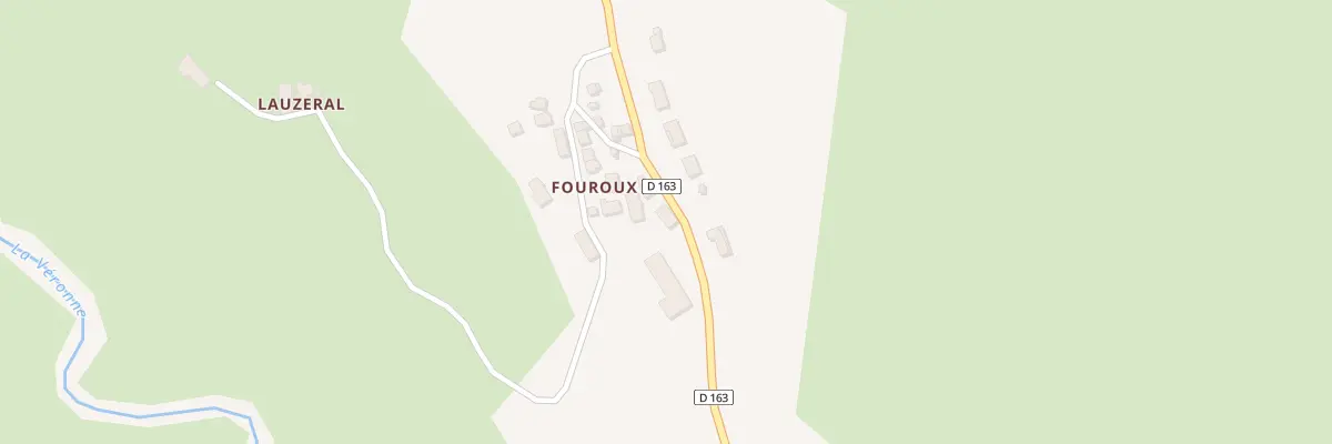 Plan du 5154 Fouroux à Collandres