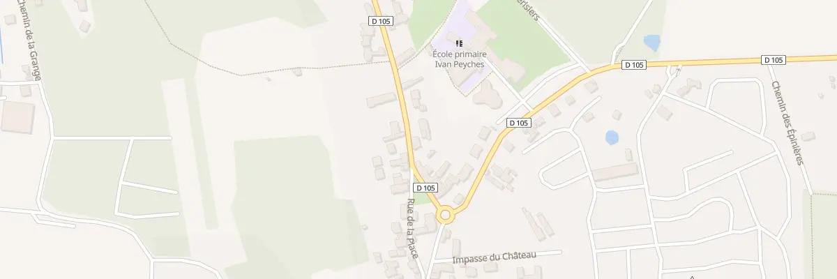 Plan du 4 Rue Charles de Gaulle à Villevaudé
