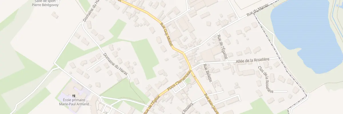 Plan du 7 Rue Guy Mollet à Verquigneul