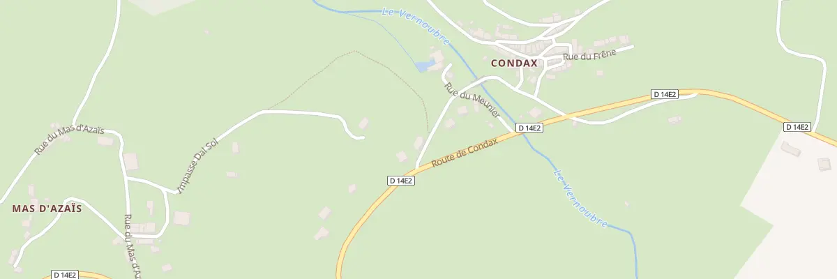 Plan du 449 Hameau de Condax à La Salvetat-sur-Agout