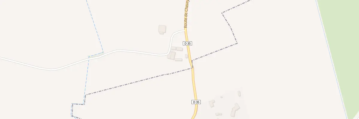 Plan du 5081 La Ferme de Bervilliers à Férolles-Attilly