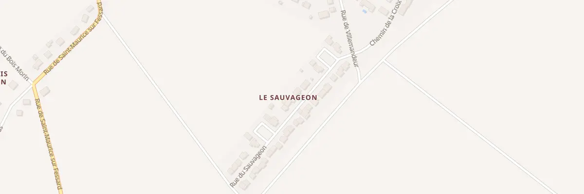 Plan du 126 Rue du Sauvageon à Pannes