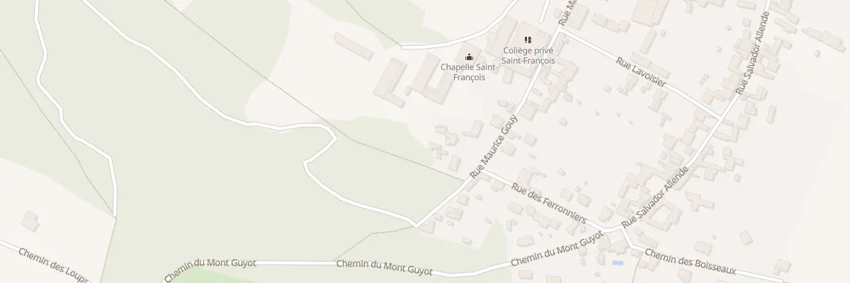 Plan du 8 Rue Maurice Gouy à Bouvigny-Boyeffles