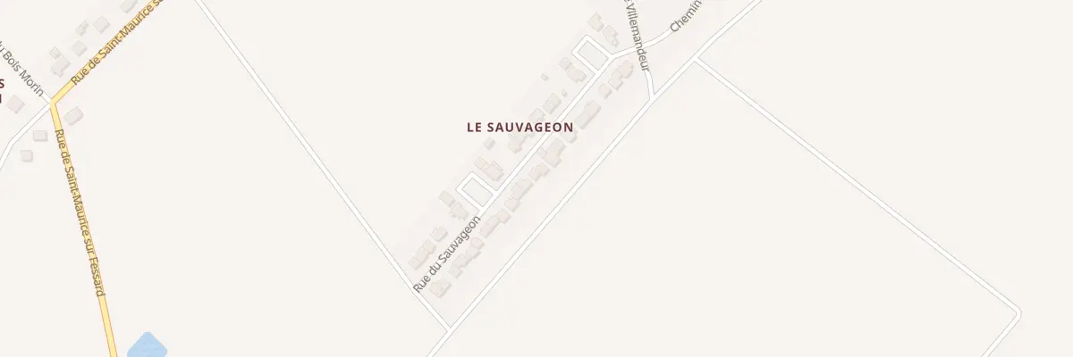 Plan du 153 Rue du Sauvageon à Pannes