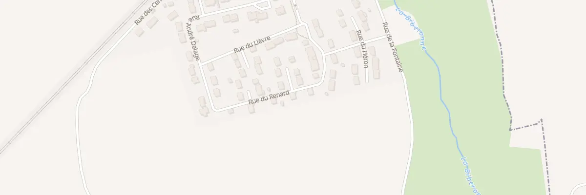 Plan du 4 Rue du Renard à Compans