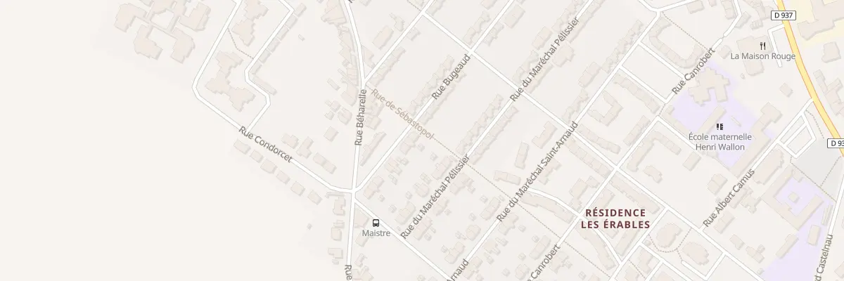 Plan du 35 Rue Bugeaud à Nœux-les-Mines