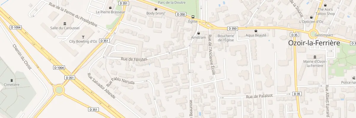 Plan du 11 Rue de Férolles à Ozoir-la-Ferrière