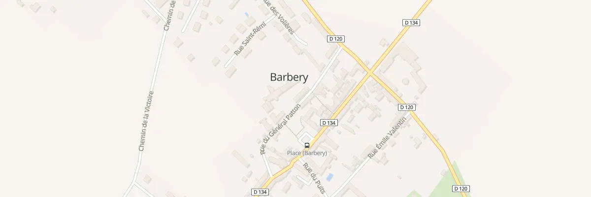 Plan du 4 Rue du Gen Patton à Barbery