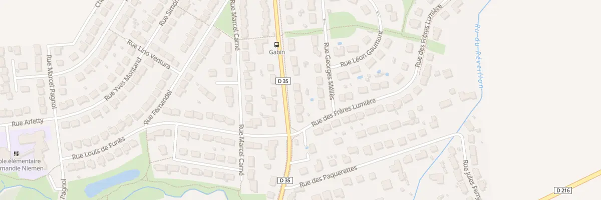 Plan du 12 Rue Jean Gabin à Chevry-Cossigny