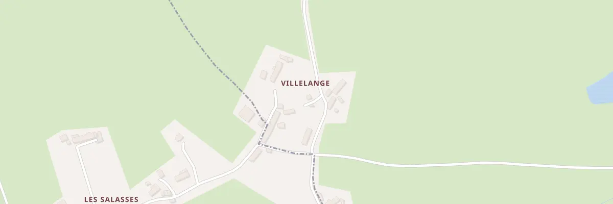 Plan du 5091 Villelange à Villossanges