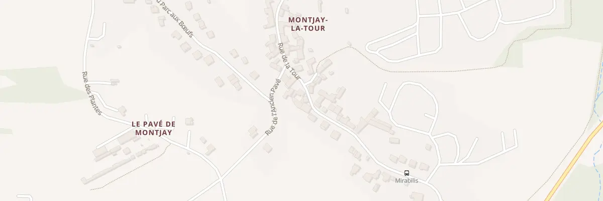 Plan du 34 Rue de la Tour à Villevaudé