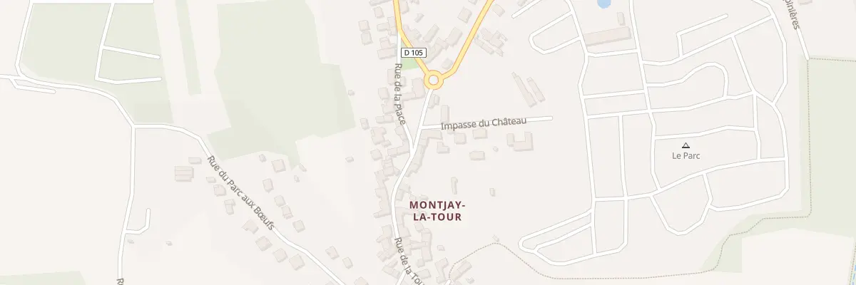 Plan du 7 Rue de la Tour à Villevaudé