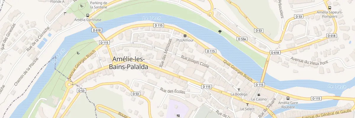 Plan du 29 Rue Joseph Coste à Amélie-les-Bains-Palalda