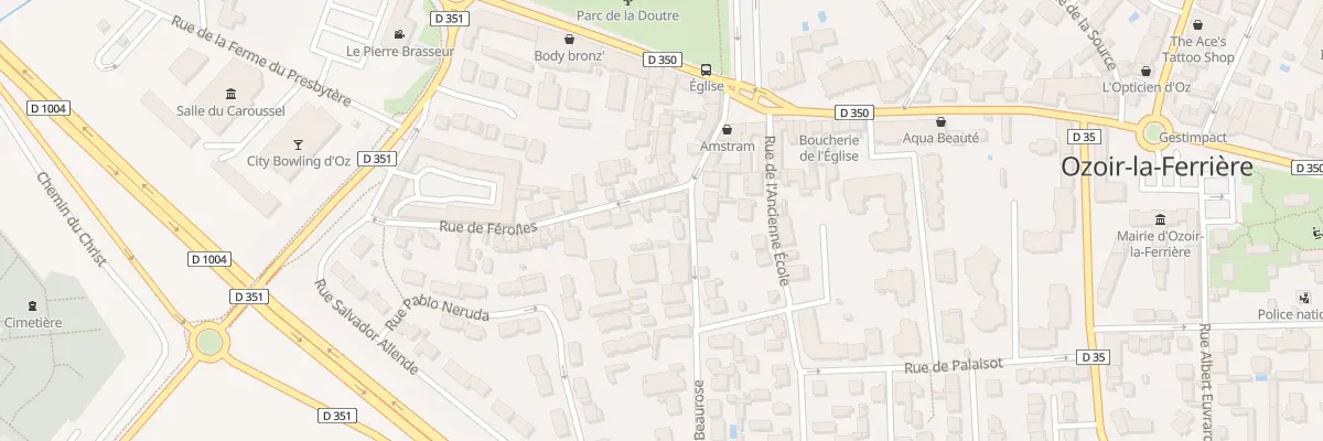 Plan du 9 Rue de Férolles à Ozoir-la-Ferrière