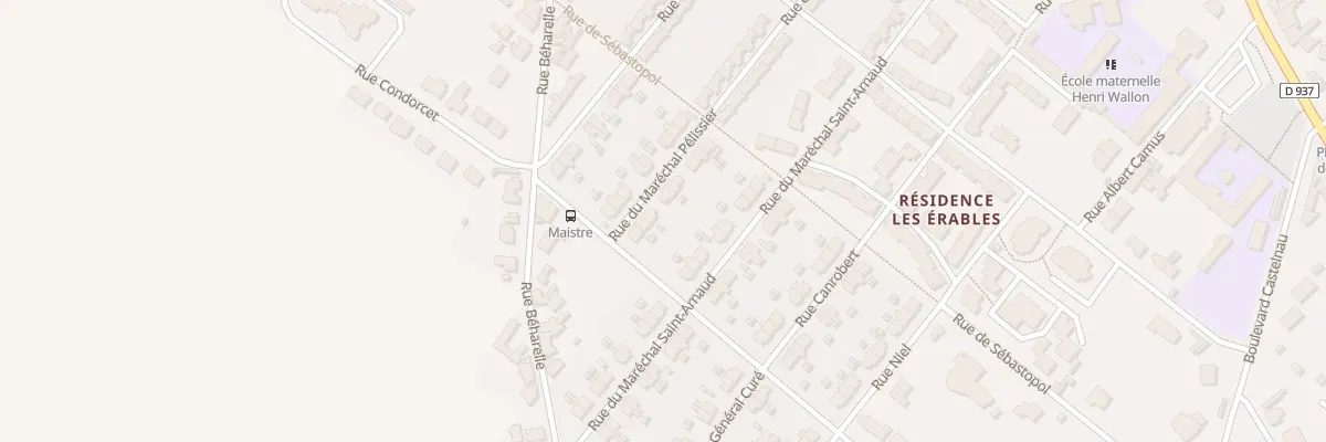 Plan du 69 Rue Pelissier à Nœux-les-Mines