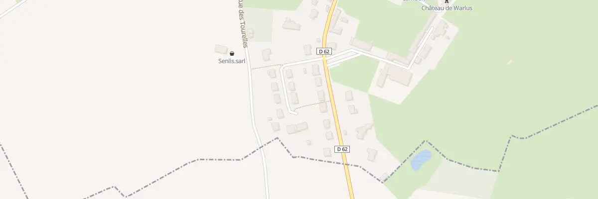 Plan du 3 All des Saules à Warlus