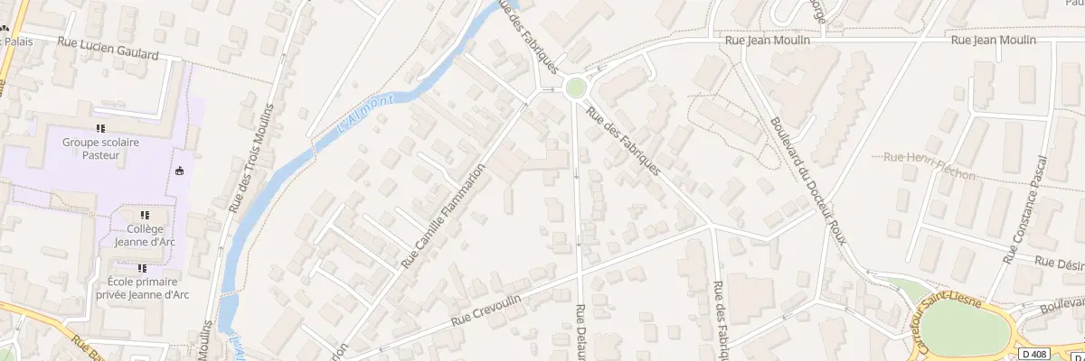 Plan du 21B Rue Delaunoy à Melun