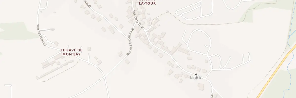 Plan du 36 Rue de la Tour à Villevaudé