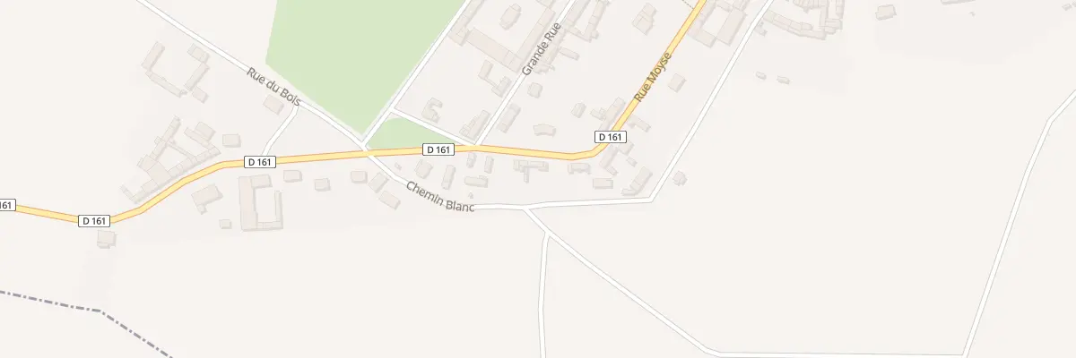 Plan du 3 Rue Mercier à Beaufort-en-Santerre