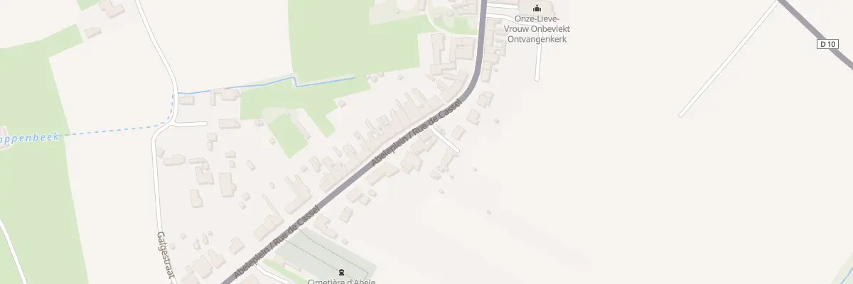 Plan du 403 Rue de Cassel à Boeschepe