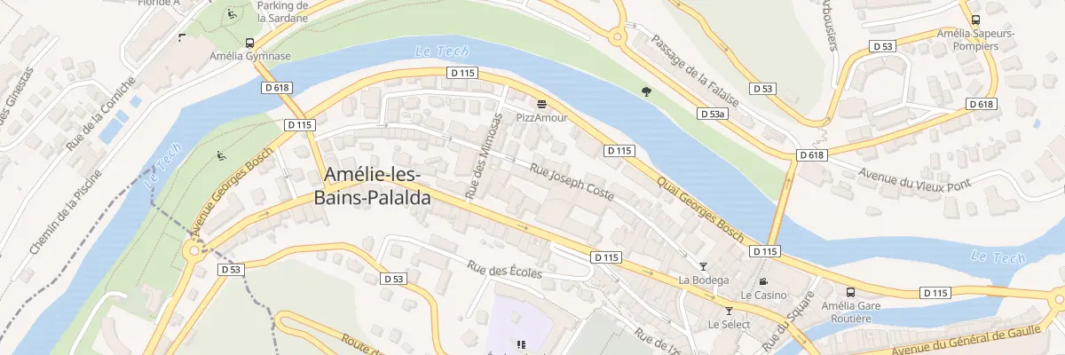 Plan du 27 Rue Joseph Coste à Amélie-les-Bains-Palalda
