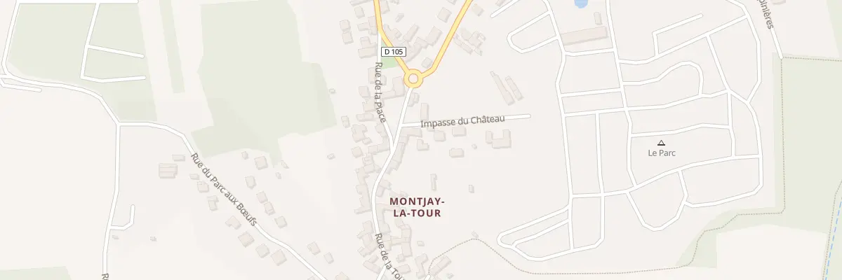 Plan du 5 Rue de la Tour à Villevaudé