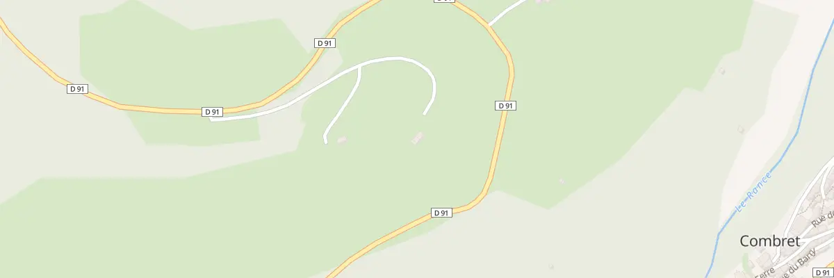 Plan du 5273 Cazelles à Combret