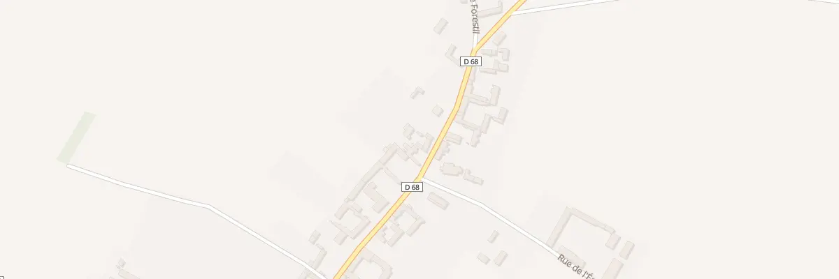 Plan du 6 Gr Grande Rue à Remaugies
