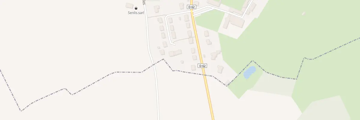 Plan du 4 All des Saules à Warlus