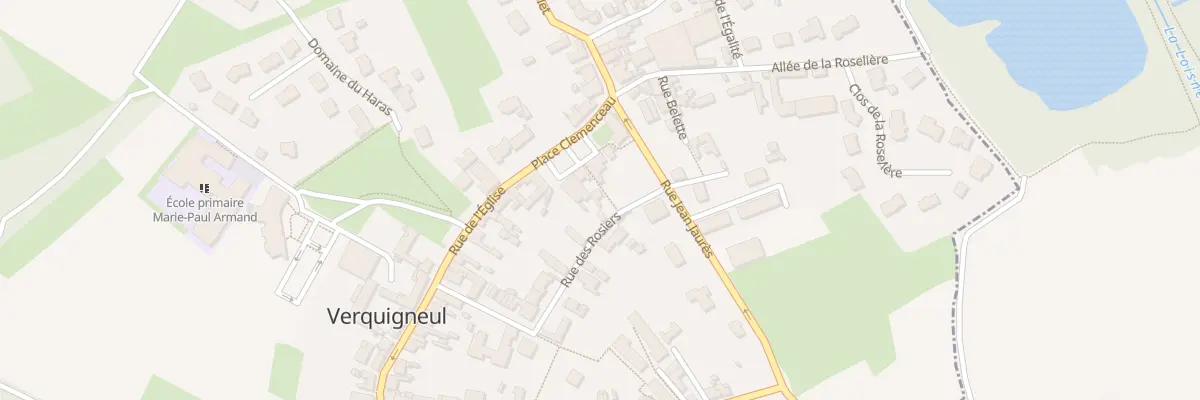 Plan du 2 Rue de la Place à Verquigneul