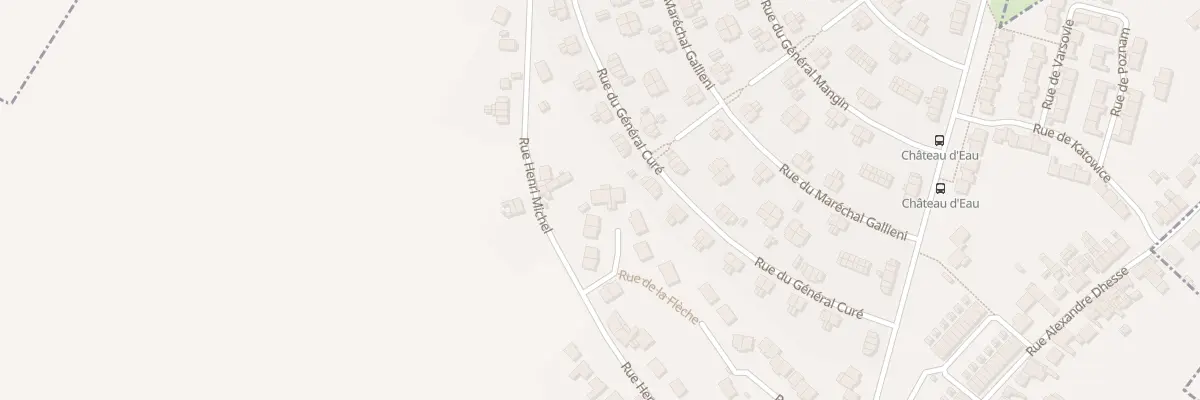 Plan du 9 Rue de la Fléche à Hersin-Coupigny