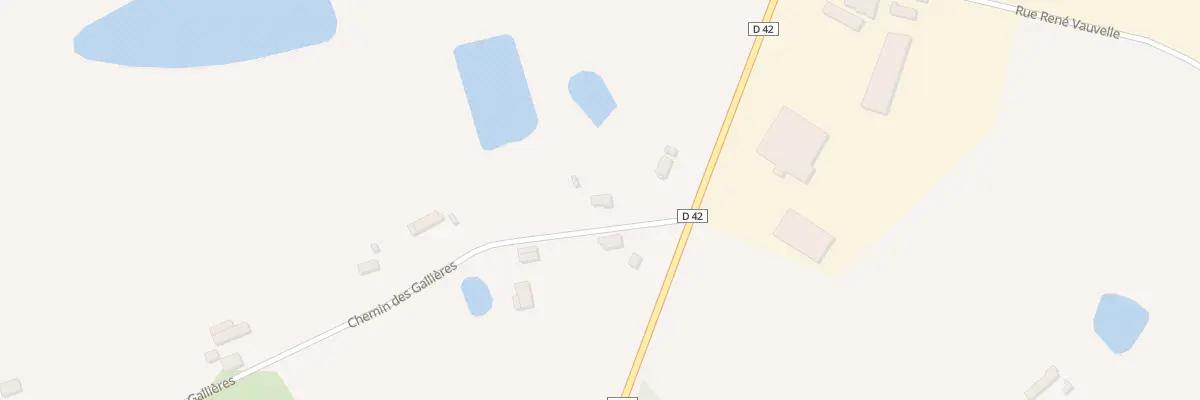 Plan du 72 Che des Gallieres à Varennes-Changy