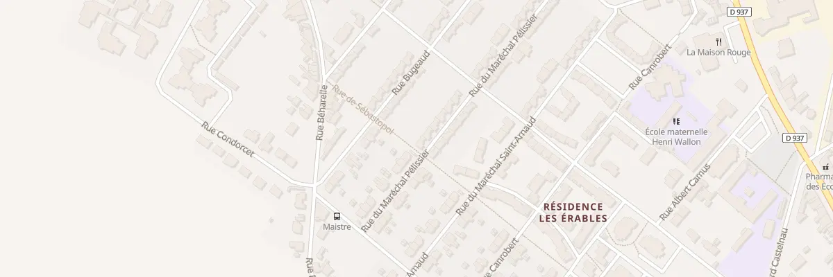 Plan du 70 Rue Pelissier à Nœux-les-Mines