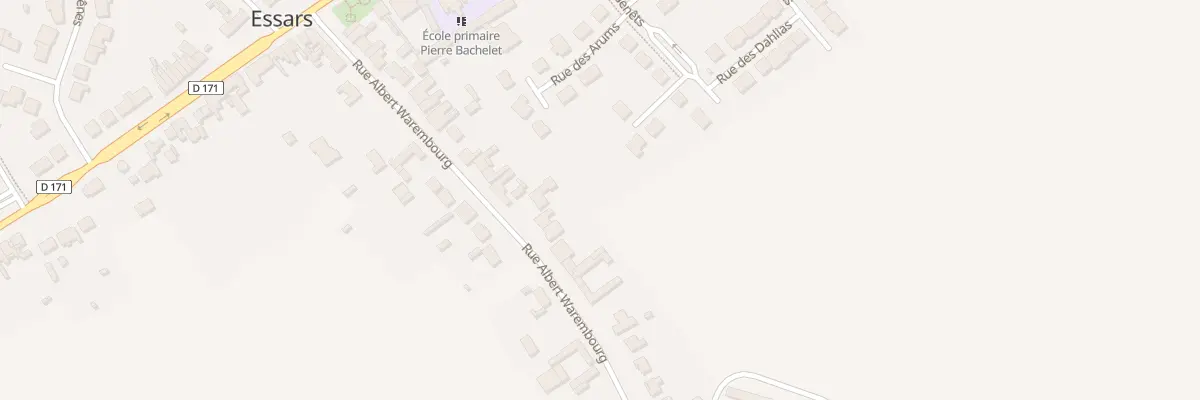 Plan du 31 Rue Warembourg à Essars