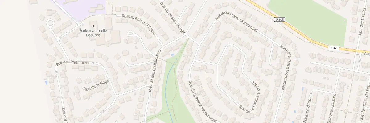 Plan du 10 Rue de la Pierre Mon Conseil à Othis