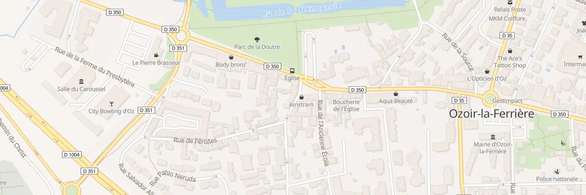 Plan du 2 Rue de Férolles à Ozoir-la-Ferrière
